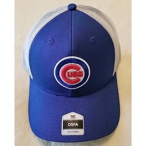 Chicago Cubs Hat Fan Favorite MLB Baseball Unisex Blue Adjustable Snap Back Cap